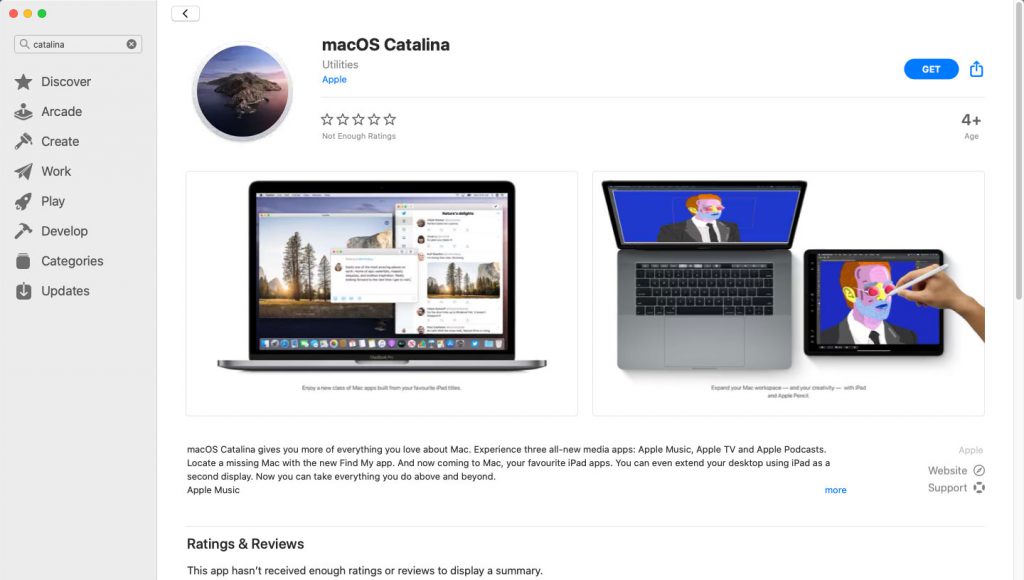 Can T Download Macos Catalina From App Store